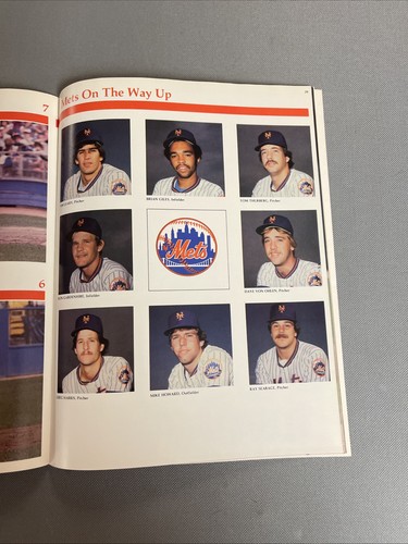 1981 New York Mets Baseball Yearbook Pullout Poster All Time Mets - Picture 12 of 13