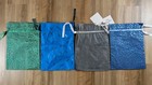 🎁 Set of 4 Assorted Reusable Fabric Gift Bags – 15x10" – Eco-Friendly