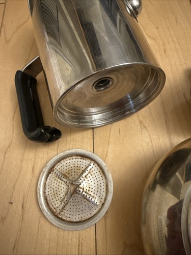 Cafetera Espresso Italiana Moka Balzano Lavazza 18/10 Acero Inoxidable Taza Platillo - Imagen 9 de 13