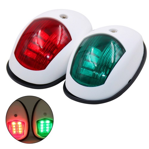 Easy to Install Pair of Red & Green Navigation Lights for Boating Enthusiasts - Picture 17 of 22