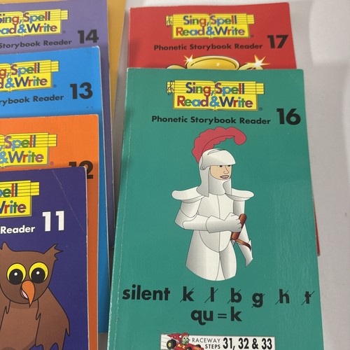 Sing, Spell, Read And Write- Level 1 Readers 1-17 (Complete Set) Cover Wear - Picture 6 of 8