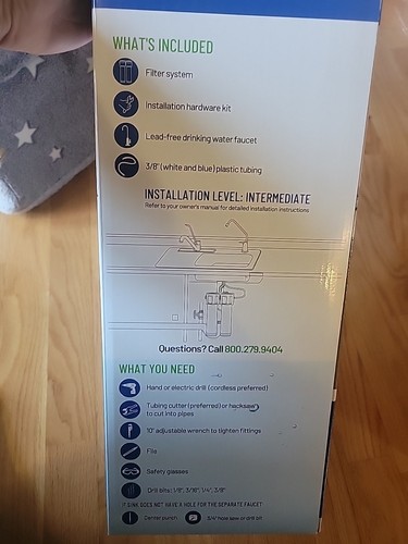 OmniFilter Undersink 2-Stage Water Filtration System with Quick Change Cartridge - Picture 2 of 4