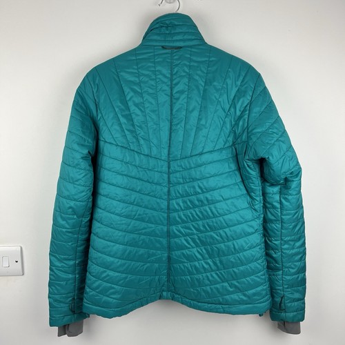 Columbia Puffer Jacket Womens UK Large Teal Omni-Heat Omni-Shield Interchange - Picture 11 of 22