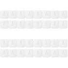 Set of 4 Self Adhesive Hooks Heavy Duty Frame Hangers Picture