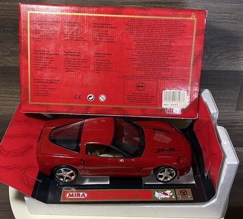 Mira Chevrolet 1954 Red Corvette Vehicle Golden Line Right side mirror missing  - Picture 21 of 21