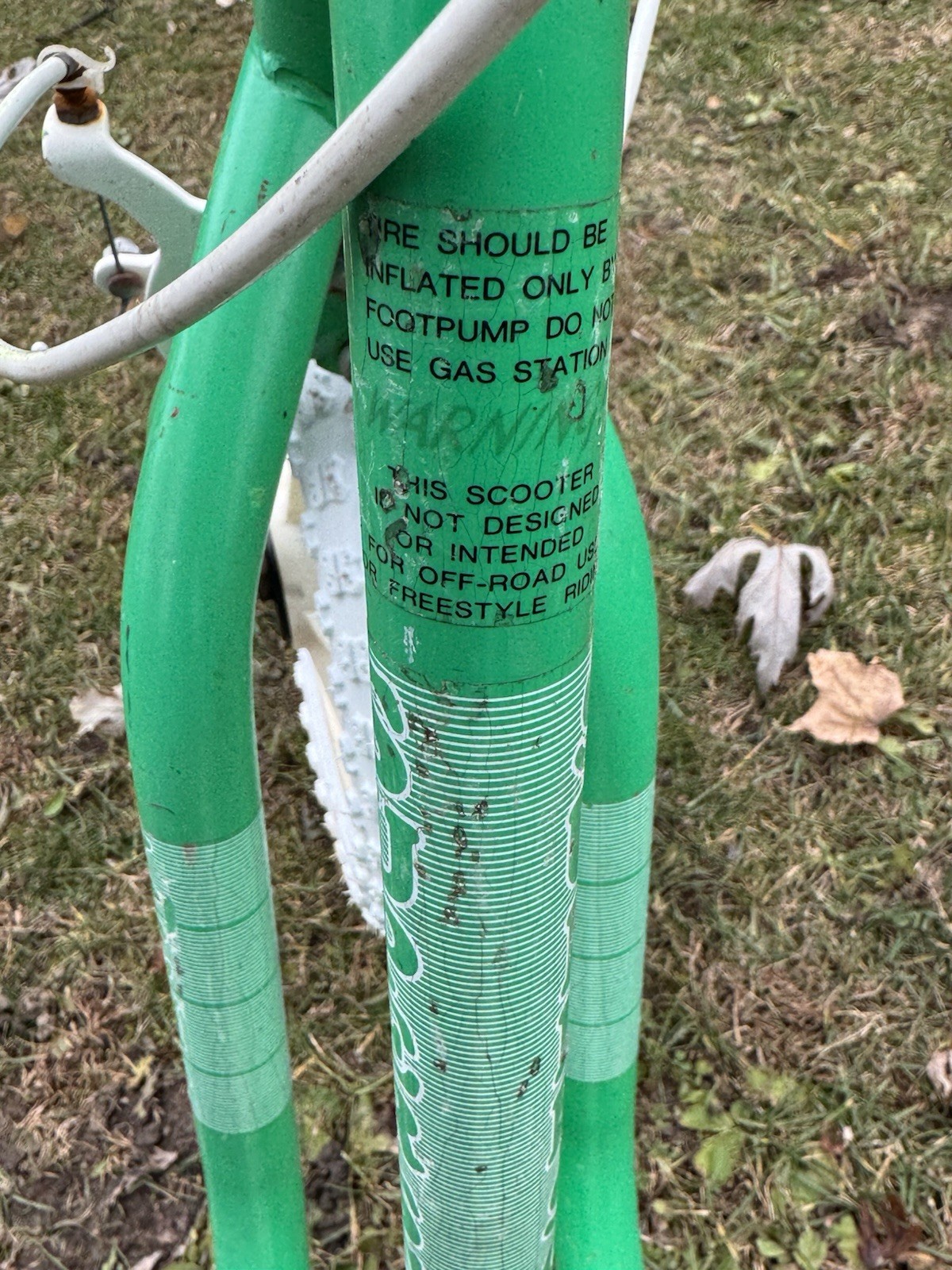 1980’s Rare Bmx Freestyle Kent Super Scooter New Tubes & Tires, Needs Adjustment