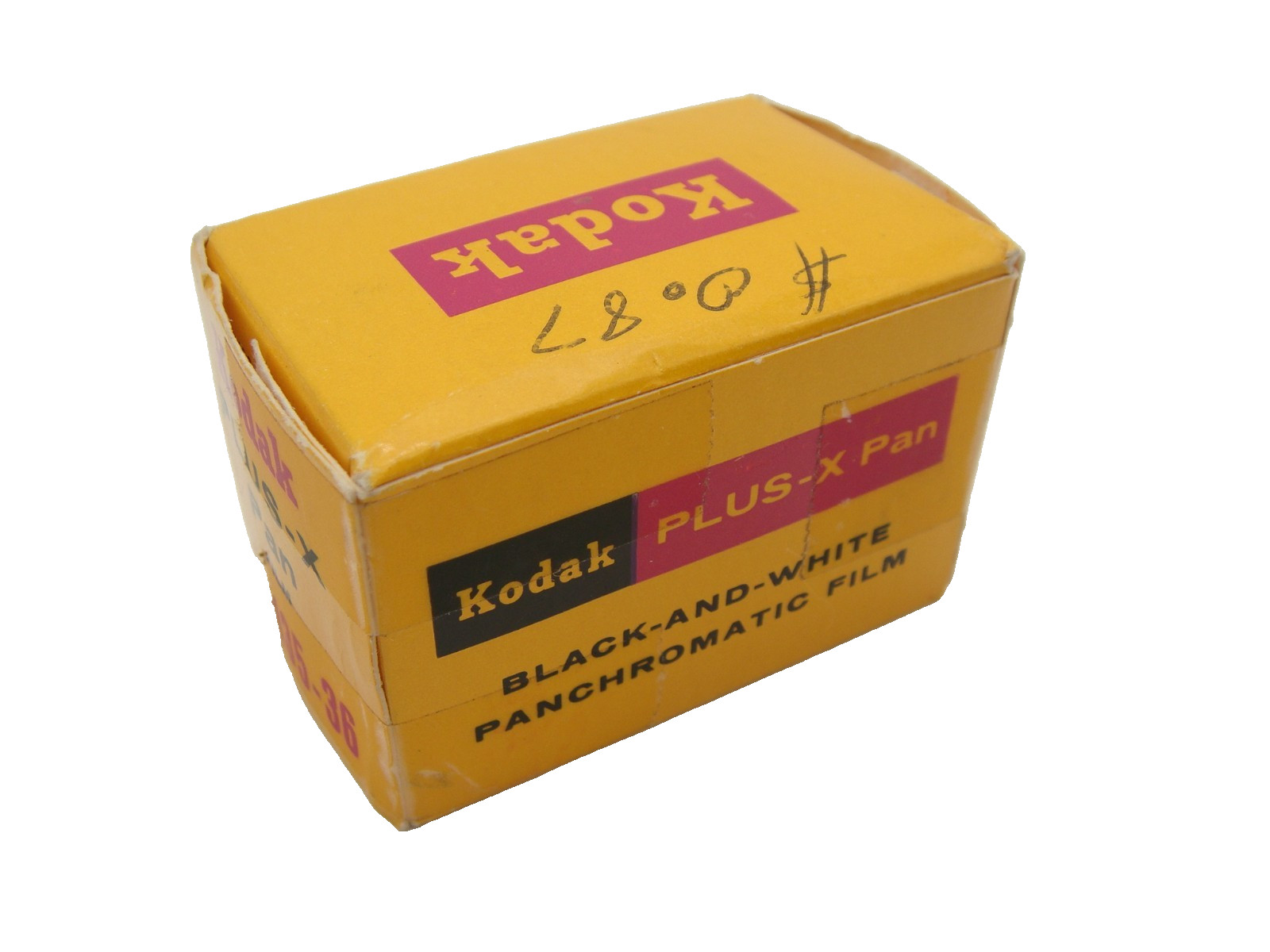 Kodak Plus-X Pan PX 135 Black & White Panchromatic Film 36 Exp Date March 1972