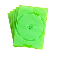 Replacement Case  for OG Xbox, Video Games, DVD, Blu-Ray Disc, CD - Opaque Green