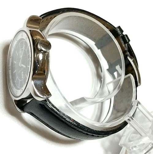 Bvlgari Solo Tempo St29S Damenuhr schwarzes Ziffernblatt funktioniert - Bild 6 von 9