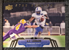 2014 Upper Deck  #228 - SP High Number - Star Rookies A.C. Leonard Tennessee St.
