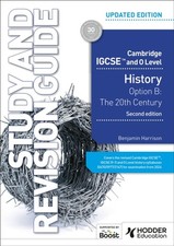 Cambridge IGCSE and O Level History Study and  by Benjamin Harrison PAPERBACK