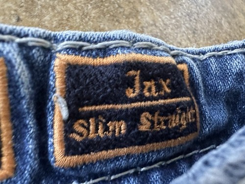 ROCK REVIVAL Jax straight distressed JEANS - Gr. 34X29 *Hose been Hem On Bottom - Bild 9 von 11