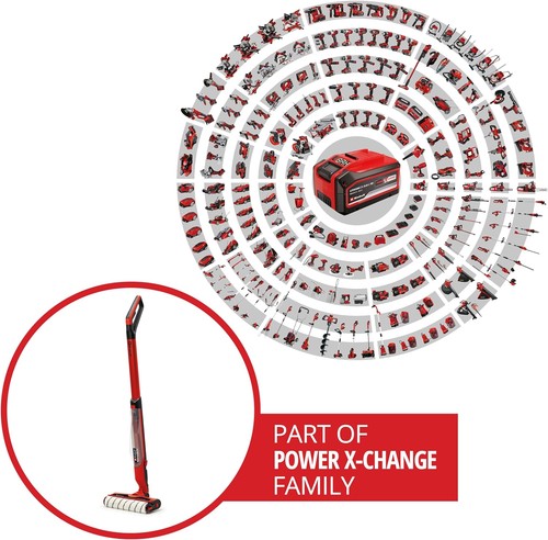 Einhell Hartbodenreiniger CLEANEXXO 18V Akku 2.5 Ah 290 mm Bürstenwalz - Bild 12 von 13