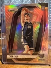 2024-25 Panini Prizm - Zach Edey #249 - Silver Prizm - ROOKIE