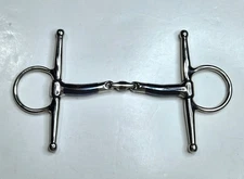 Fager Marcus Full Cheek Sweet Iron Snaffle - 135mm (~5 1/4")