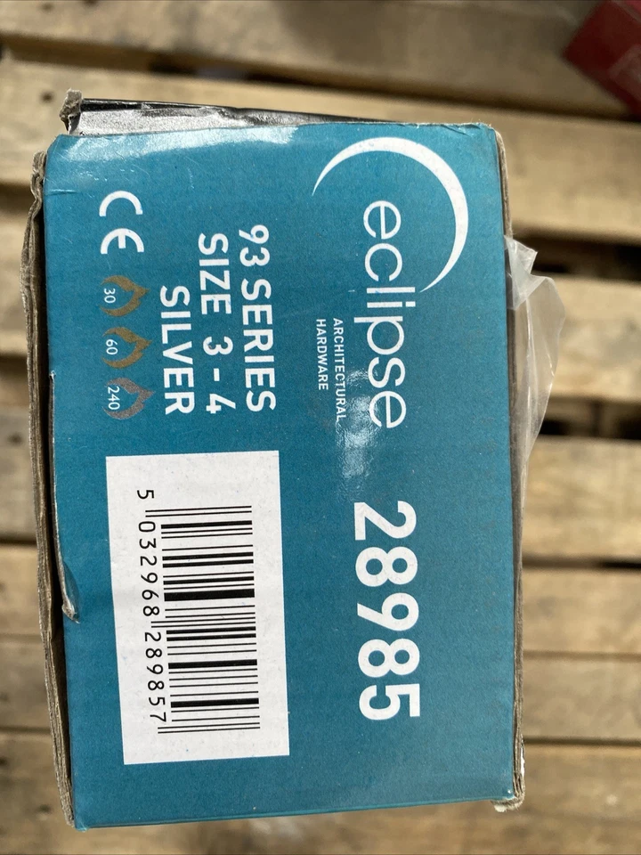 Frisco Eclipse 93 Series Chiudiporta a basculante misura 3-4 argento con... - Immagine 4 di 4