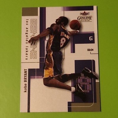 2003-04 Fleer Genuine Insider Kobe Bryant #22 Lakers