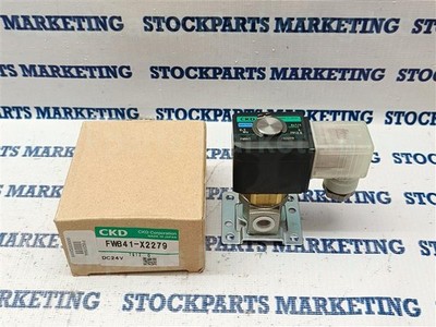 CKD FWB41-X2279 FWB41X2279 Solenoid Valve DC24V 0.5 MPa Fast Shipping!!!