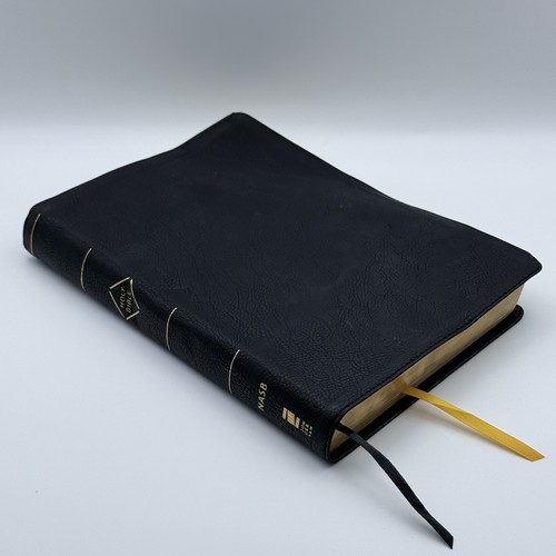 NASB Bible Large Print 1995 Passaggio Setting Leathersoft Black Red Letter