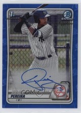 2020 Bowman Chrome Sapphire Prospect Everson Pereira #BSPA-EP Auto 0o48