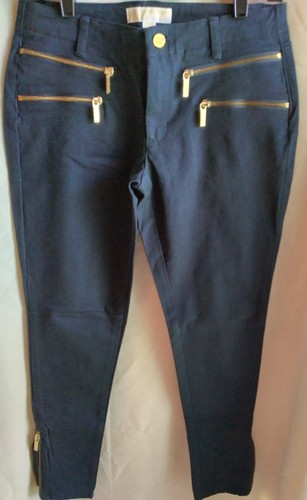 NWOT Michael Kors Women Skinny Navy Pants Size 6