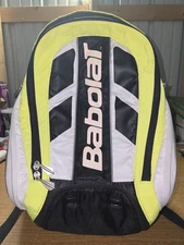 Babolat Aero Backpack - Yellow/White/Black + 1 Go Time Gear Paddle 