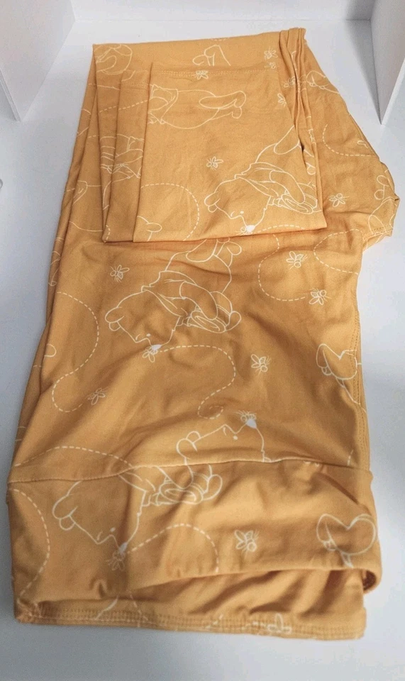 Leggings femininas Disney Parks tamanho grande Winnie The Pooh nova com etiquetas - Imagem 2 de 4