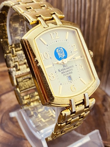 Ukrainian Quartz watch Record reward from the Kyiv Mayor Klitchko with Bracelet - Picture 6 of 19