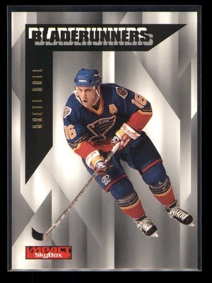 1996-97 SkyBox Impact Brett Hull #8 BladeRunners