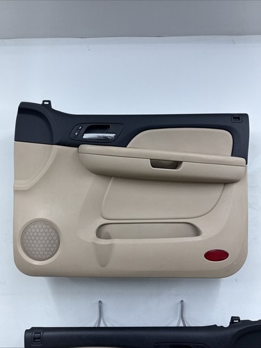 07-09 Chevy Tahoe Silverado GMC Yukon Sierra Set Of Front Power Door Panels OEM - Picture 8 of 17