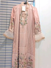 Pakistani designer Maria B, 3 pc Shalwar kameez and silk dupatta Suit MPS-1301-A