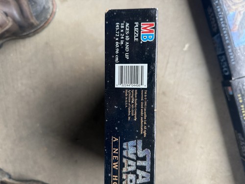 1995 Star Wars 550-teiliges Puzzle 3er Set, neu im Karton versiegelt Milton Bradley - Bild 6 von 6