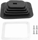 Shifter Boot Cover, Stick Shift Cover for Manual Car, Rubber Car Gear Black