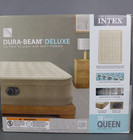 Intex 64427ED Dura-Beam Deluxe Ultra Plush Air Mattress w/ Pump - Queen