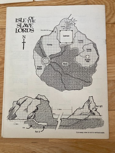 Tamoachan, Slave Lords, & Dunwater Module Lot AD&D Dungeons & Dragons 1E TSR - Picture 3 of 21