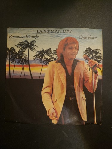 Barry Manilow, Bermuda Triangle / One Voice, 7-in Vinyl 45 RPM - Foto 2 di 8