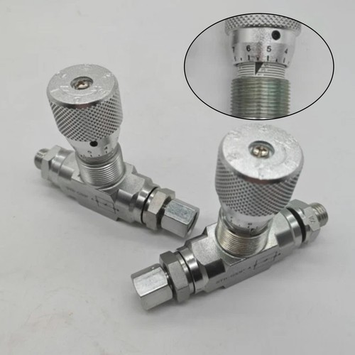 Flow Control bidirectional hydraulic restrictor valve STB-G3/8 W /L08 connectoH1 - Picture 7 of 7