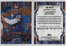 2024 Topps Resurgence Blue & Orange Spark Refractor Jim Kelly #9 HOF