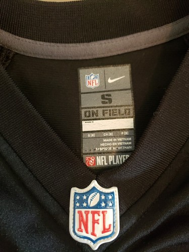 NFL Football Nike Raiders Khalil Mack #52 On Field Jersey Black Size YOUTH Small - Picture 2 of 7