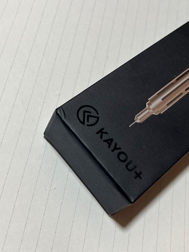 Lápiz mecánico de dibujo Kayou+ AimVision PRO 0,5 mm cuerpo de latón dorado - Imagen 4 de 8