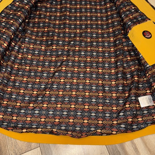 Pendleton Women's Hooded Wind Resistant Waterproof Yellow Jacket Aztec Lined S - Picture 18 of 24
