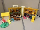 Fisher Price Little People Play Family House 1969 #952 Vintage Furniture