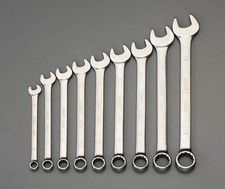 ESCO 9-piece single-ended open-end wrench set EA614CS