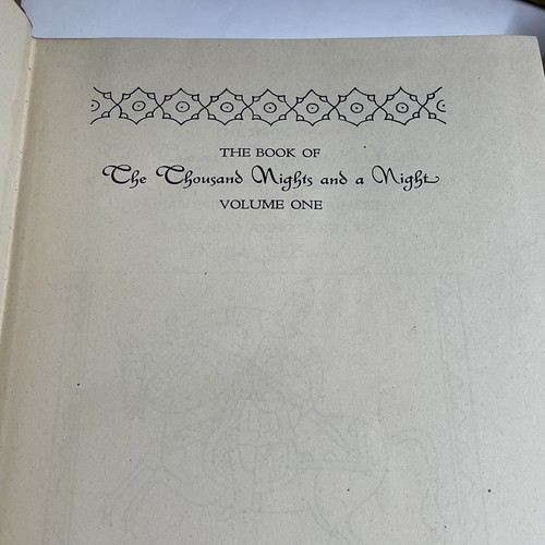 The Book of the Thousand Nights and a Night: 6 Volumes (Leather) - Rare Complete - Foto 12 di 24