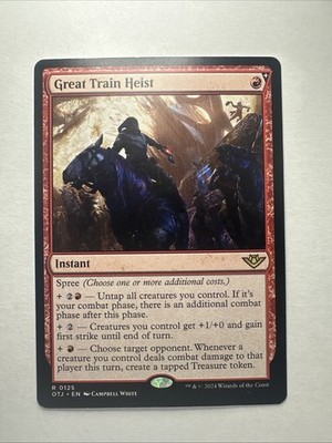 Great Train Heist Outlaws of Thunder Junction Regular