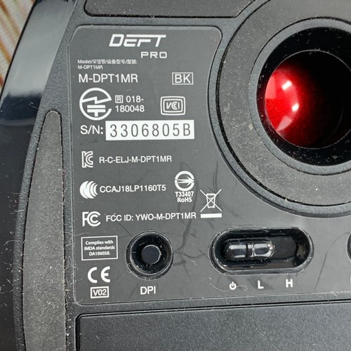 ELECOM Deft Pro Trackball Mouse M-DPT1MR Wireless Ergonomic 8 Button Bluetooth - Picture 6 of 8