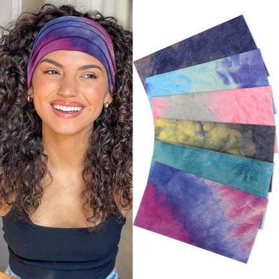 6 Packs Wide Headbands for Women Fashion Headband Stretch Headband Boho Head ...