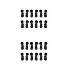 pcs Mini Santa Claus Shoes Dollhouse Ornament Decorative Santa Boots Christmas