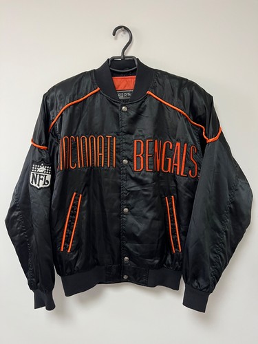 Vintage 90s Cincinnati Bengals Bomber Jacket Nfl Campri Official Mens sz S/M - Bild 16 von 24