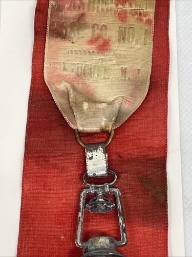 Washington Hose Co. NO. 1, 1909 ASSO’N OF EXEMPT FIREMEN MEMBERS RIBBON - Picture 4 of 8